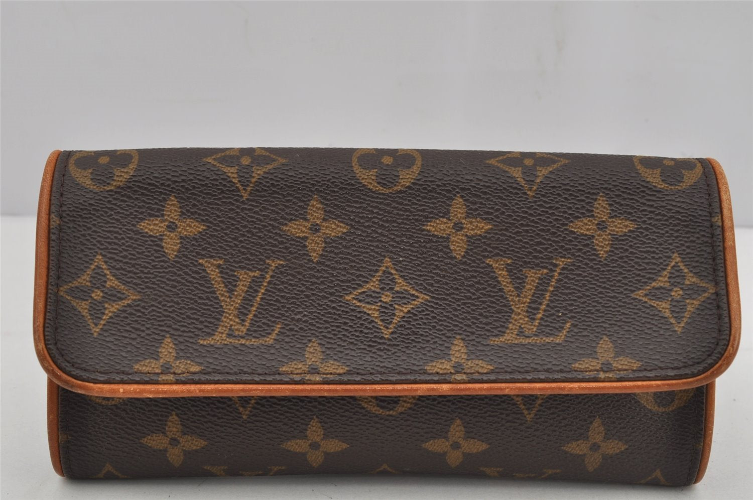 Authentic Louis Vuitton Monogram Pochette Twin PM Shoulder Bag M51854 LV 3673J
