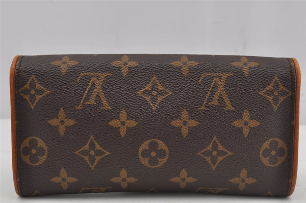 Authentic Louis Vuitton Monogram Pochette Twin PM Shoulder Bag M51854 LV 3673J