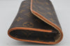 Authentic Louis Vuitton Monogram Pochette Twin PM Shoulder Bag M51854 LV 3673J