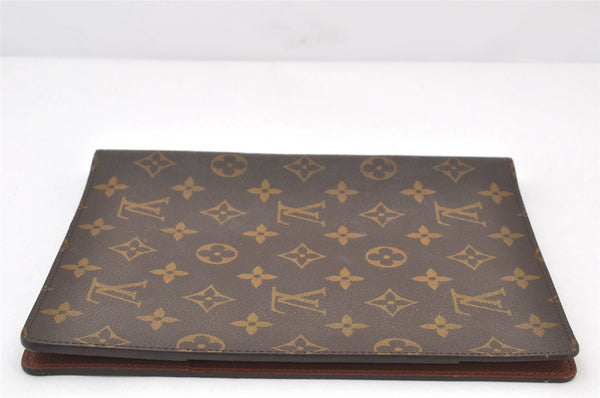 Authentic Louis Vuitton Monogram Agenda Bureau Note book Cover R20001 LV 3673K