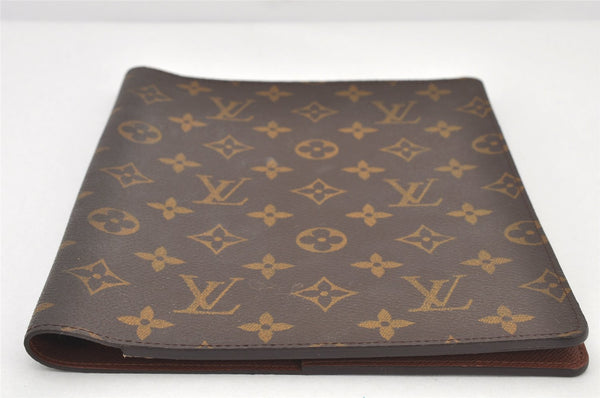 Authentic Louis Vuitton Monogram Agenda Bureau Note book Cover R20001 LV 3673K