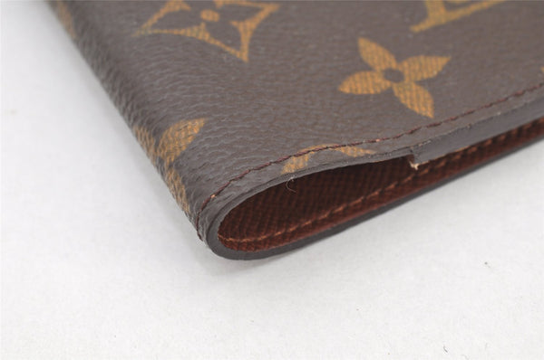 Authentic Louis Vuitton Monogram Agenda Bureau Note book Cover R20001 LV 3673K