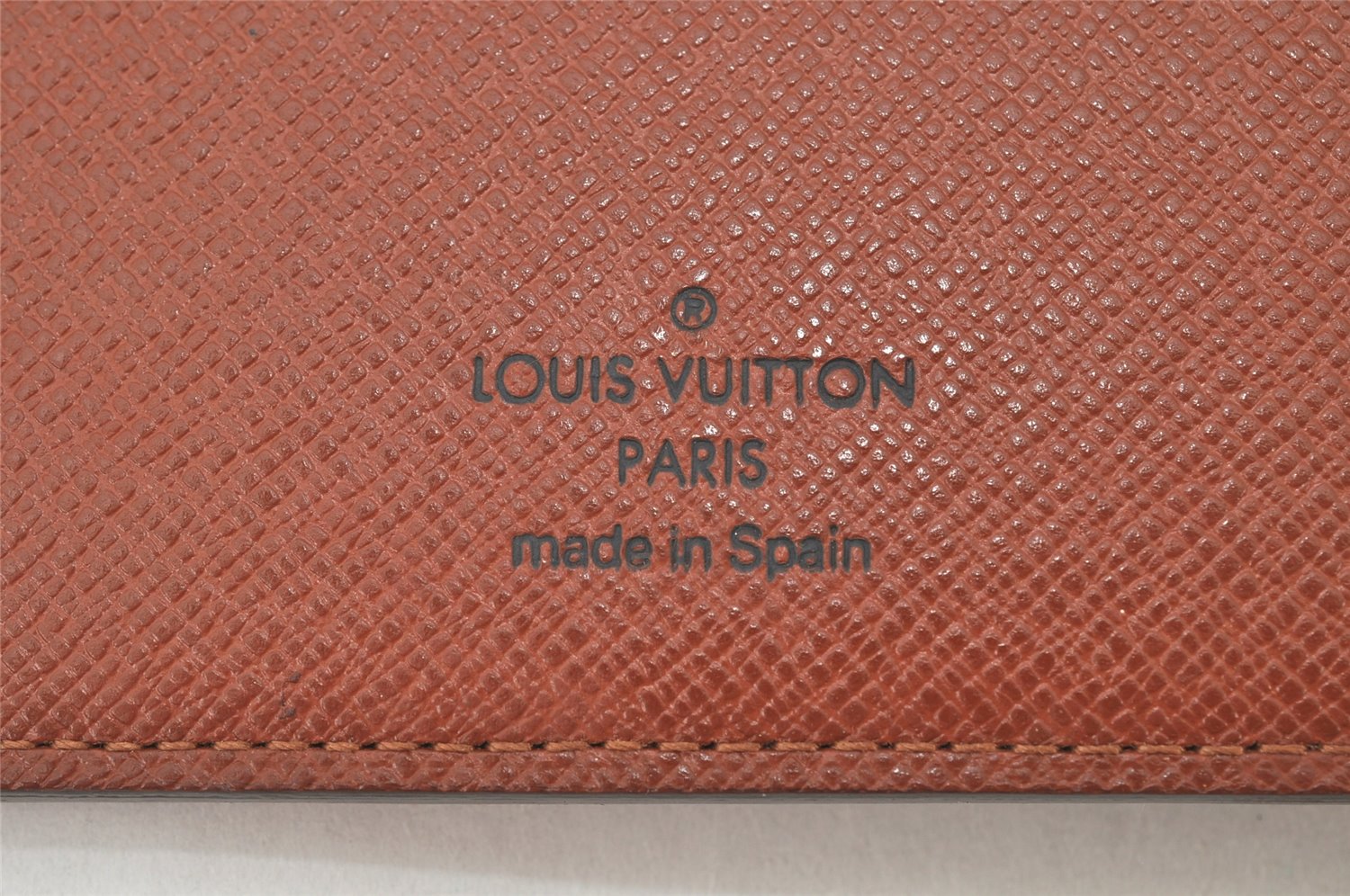 Authentic Louis Vuitton Monogram Agenda Bureau Note book Cover R20001 LV 3673K
