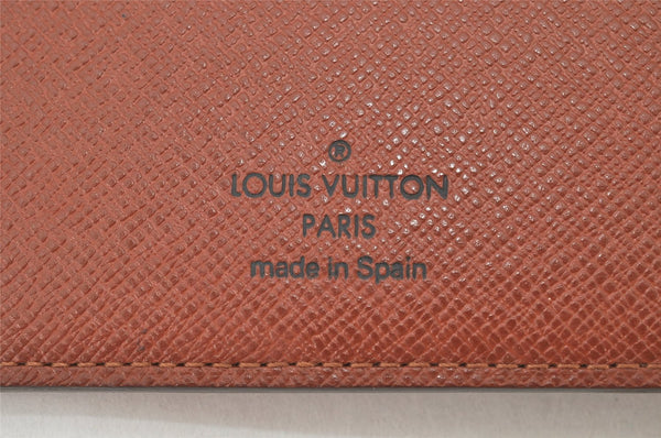 Authentic Louis Vuitton Monogram Agenda Bureau Note book Cover R20001 LV 3673K
