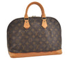Authentic Louis Vuitton Monogram Alma Hand Bag Purse M51130 LV 3674J