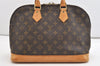 Authentic Louis Vuitton Monogram Alma Hand Bag Purse M51130 LV 3674J
