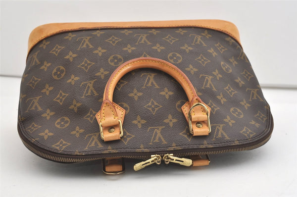 Authentic Louis Vuitton Monogram Alma Hand Bag Purse M51130 LV 3674J