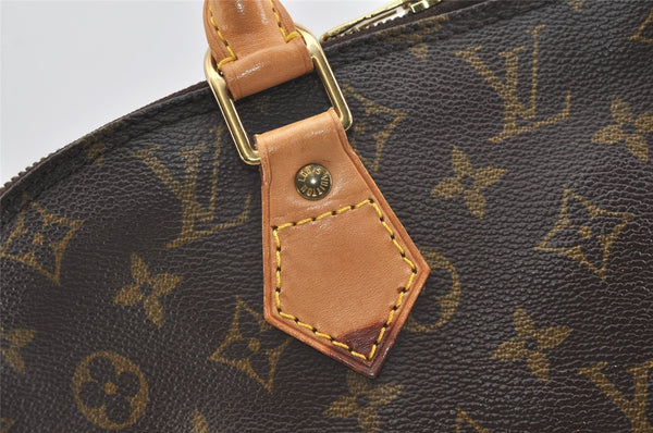 Authentic Louis Vuitton Monogram Alma Hand Bag Purse M51130 LV 3674J