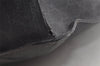 Authentic GUCCI Vintage Tote Hand Bag GG PVC Leather 322072 Black 3674K