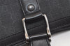 Authentic GUCCI Vintage Tote Hand Bag GG PVC Leather 322072 Black 3674K