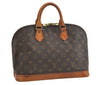 Authentic Louis Vuitton Monogram Alma Hand Bag Purse M51130 LV 3675J
