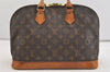 Authentic Louis Vuitton Monogram Alma Hand Bag Purse M51130 LV 3675J