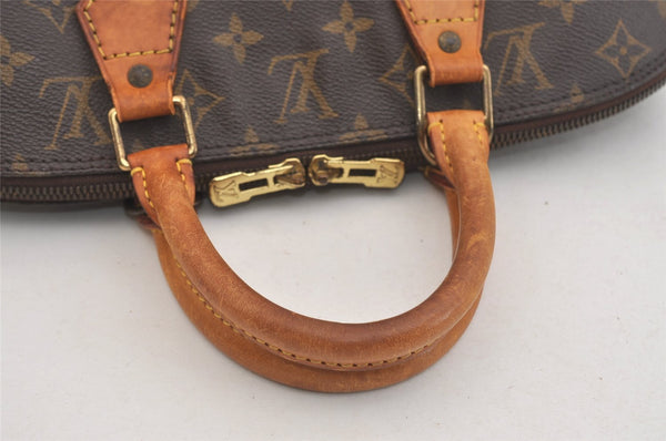 Authentic Louis Vuitton Monogram Alma Hand Bag Purse M51130 LV 3675J