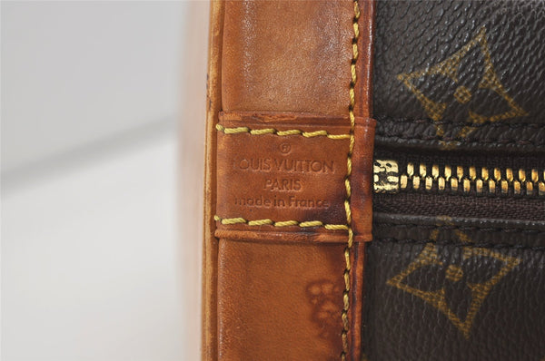 Authentic Louis Vuitton Monogram Alma Hand Bag Purse M51130 LV 3675J