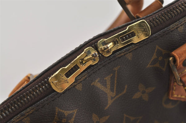 Authentic Louis Vuitton Monogram Alma Hand Bag Purse M51130 LV 3675J
