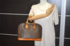 Authentic Louis Vuitton Monogram Alma Hand Bag Purse M51130 LV 3675J