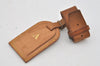 Authentic Louis Vuitton Name tag Handle Holder Beige 10Set LV 3676I