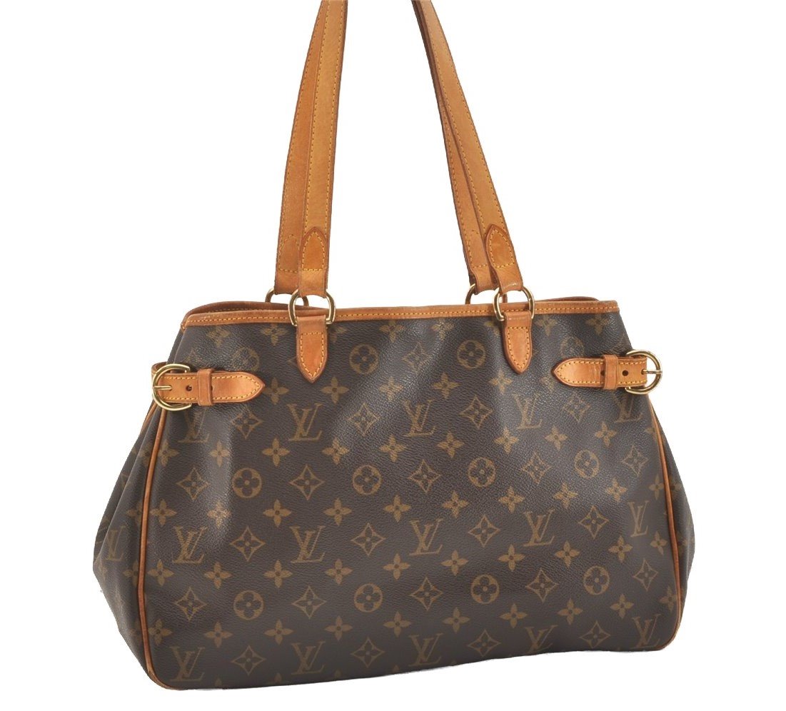 Authentic Louis Vuitton Monogram Batignolles Horizontal Tote Bag M51154 LV 3676J