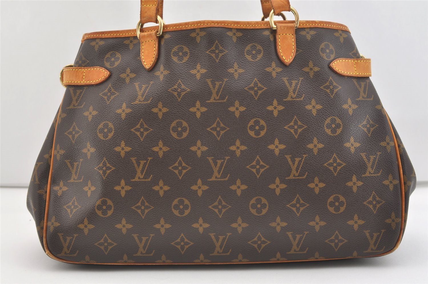 Authentic Louis Vuitton Monogram Batignolles Horizontal Tote Bag M51154 LV 3676J