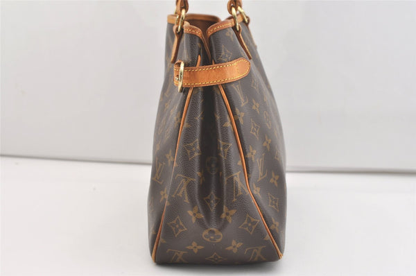 Authentic Louis Vuitton Monogram Batignolles Horizontal Tote Bag M51154 LV 3676J