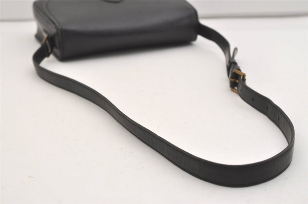 Auth Louis Vuitton Epi Saint Cloud GM Shoulder Cross Body Bag M52192 Black 3677J