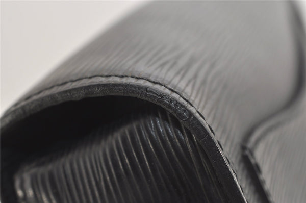 Auth Louis Vuitton Epi Saint Cloud GM Shoulder Cross Body Bag M52192 Black 3677J