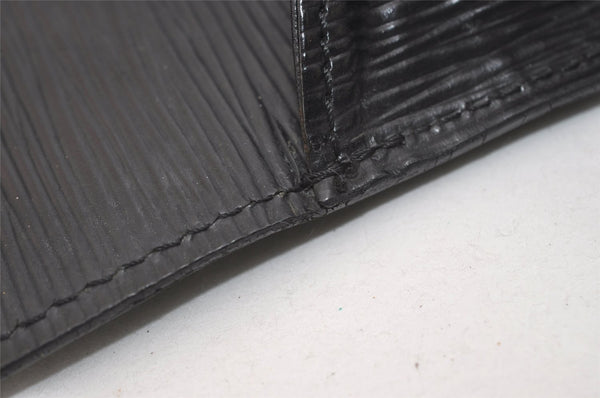 Auth Louis Vuitton Epi Saint Cloud GM Shoulder Cross Body Bag M52192 Black 3677J