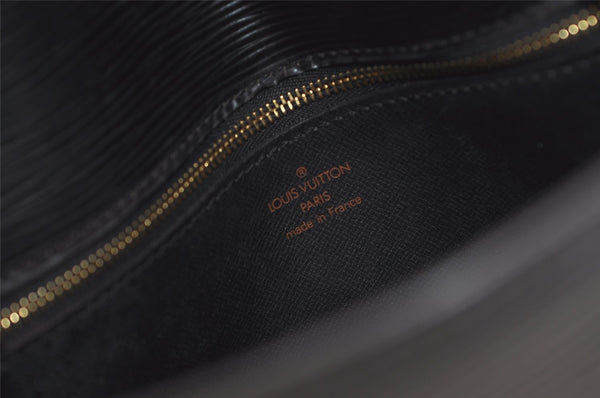 Auth Louis Vuitton Epi Saint Cloud GM Shoulder Cross Body Bag M52192 Black 3677J