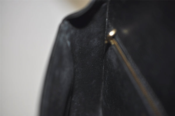 Auth Louis Vuitton Epi Saint Cloud GM Shoulder Cross Body Bag M52192 Black 3677J