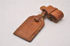 Authentic Louis Vuitton Name tag Handle Holder Beige 10Set LV 3678I