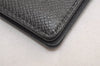 Authentic Louis Vuitton Taiga Portefeuille Ron Long Wallet Black M30541 LV 3678J