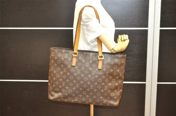 Authentic Louis Vuitton Monogram Luco Shoulder Tote Bag M51155 LV 3679I