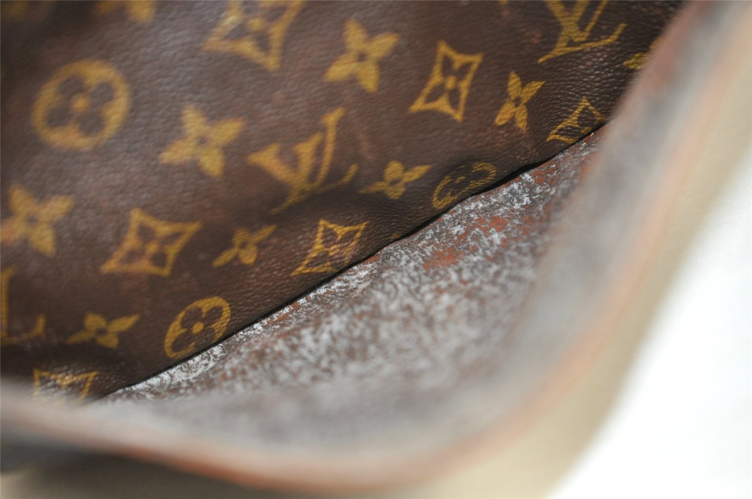 Authentic Louis Vuitton Monogram Jeune Fille MM M51226 Shoulder Bag Junk 3680I