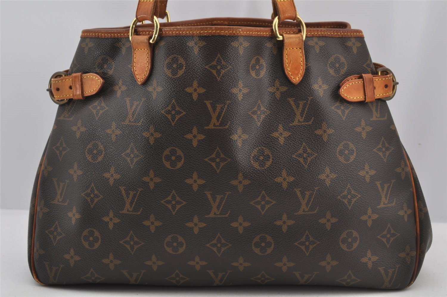 Authentic Louis Vuitton Monogram Batignolles Horizontal Tote Bag M51154 LV 3680J