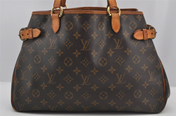 Authentic Louis Vuitton Monogram Batignolles Horizontal Tote Bag M51154 LV 3680J