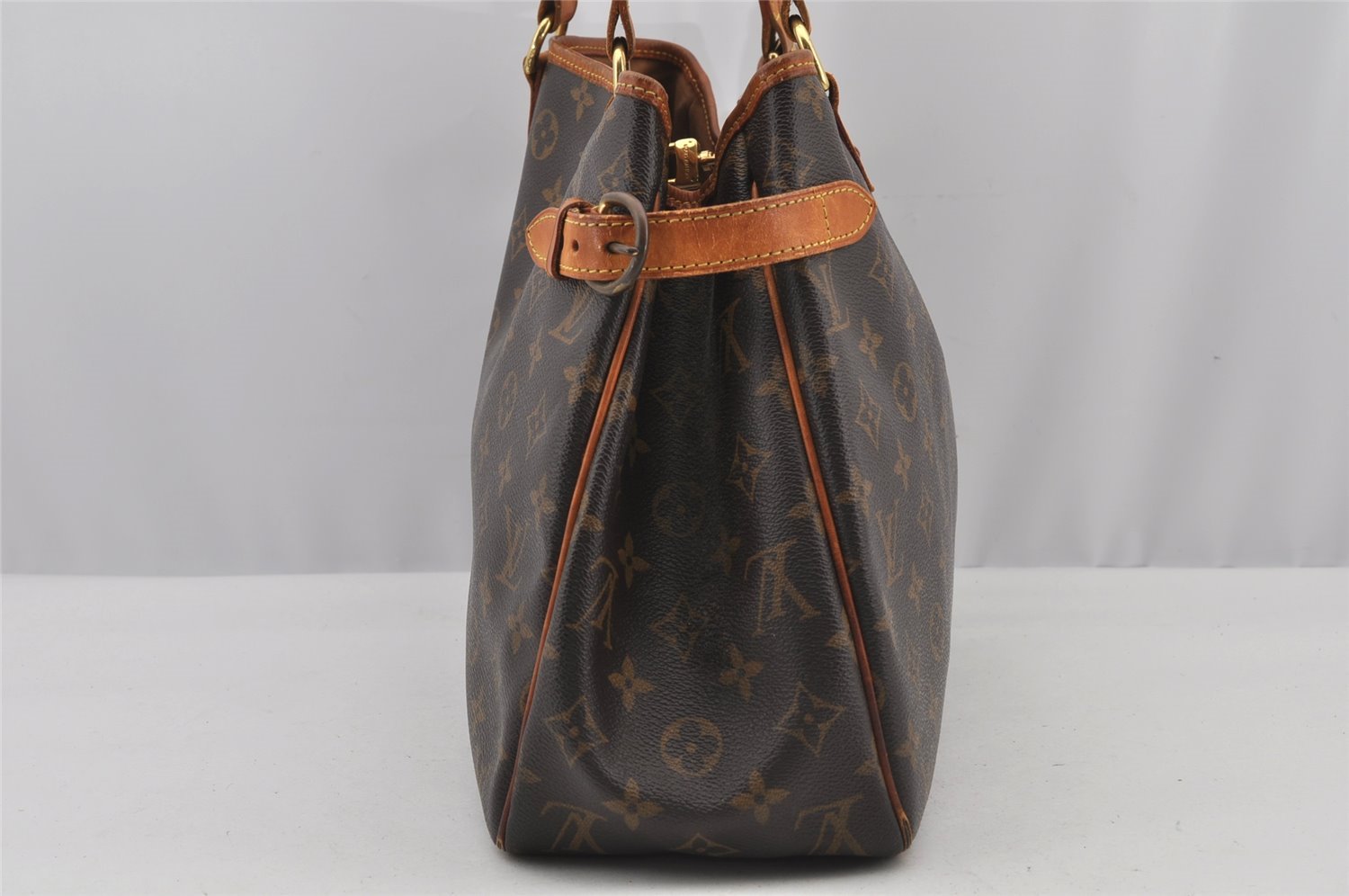 Authentic Louis Vuitton Monogram Batignolles Horizontal Tote Bag M51154 LV 3680J
