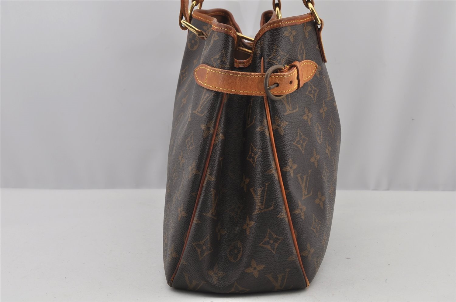 Authentic Louis Vuitton Monogram Batignolles Horizontal Tote Bag M51154 LV 3680J