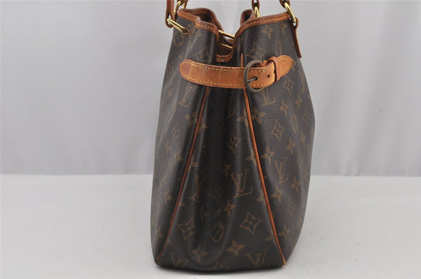 Authentic Louis Vuitton Monogram Batignolles Horizontal Tote Bag M51154 LV 3680J