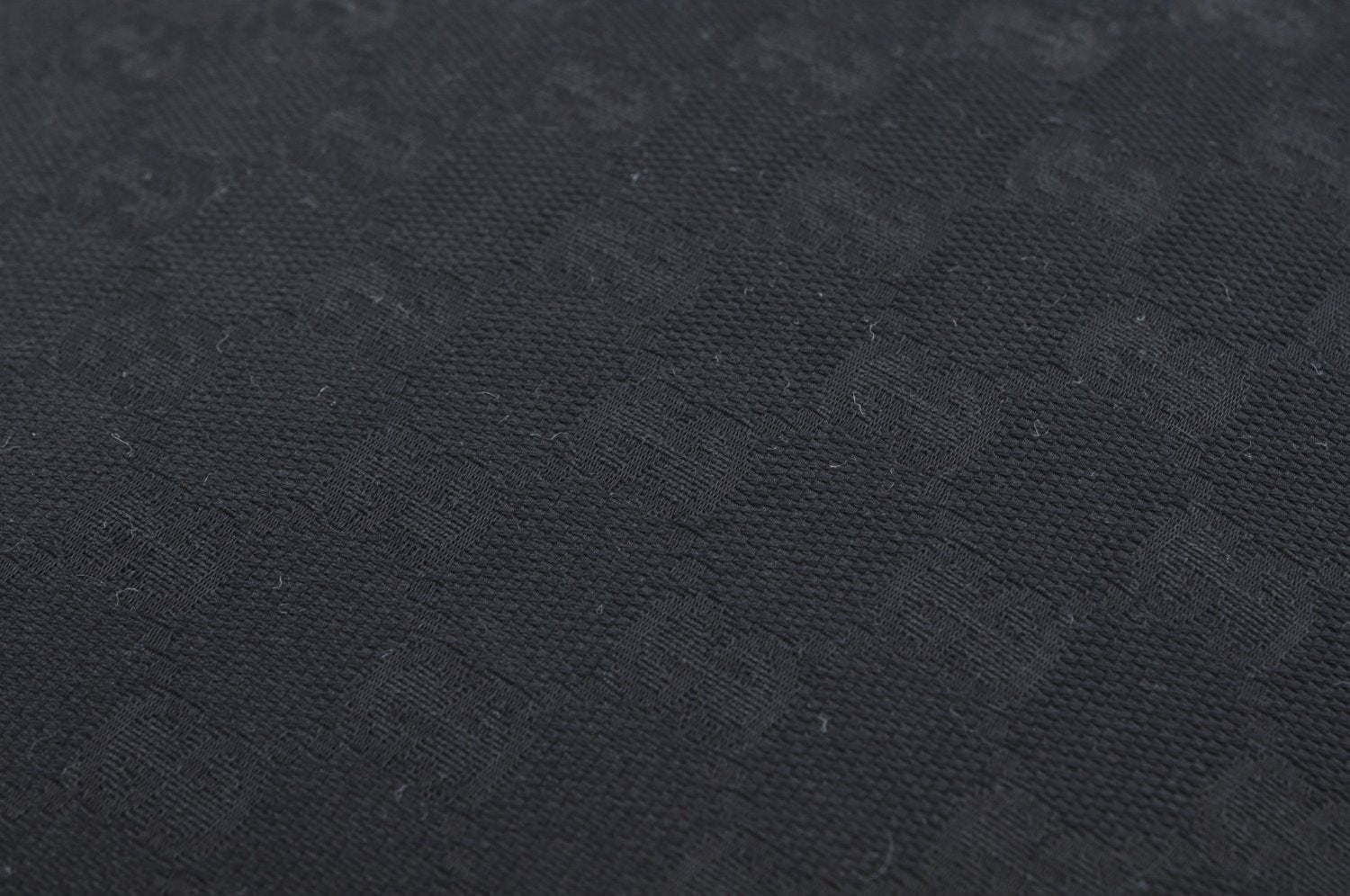 Authentic GUCCI Craft Shoulder Tote Bag GG Canvas Leather 247209 Black 3683J