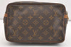 Authentic Louis Vuitton Monogram Compiegne 23 Clutch Hand Bag M51847 LV 3685J