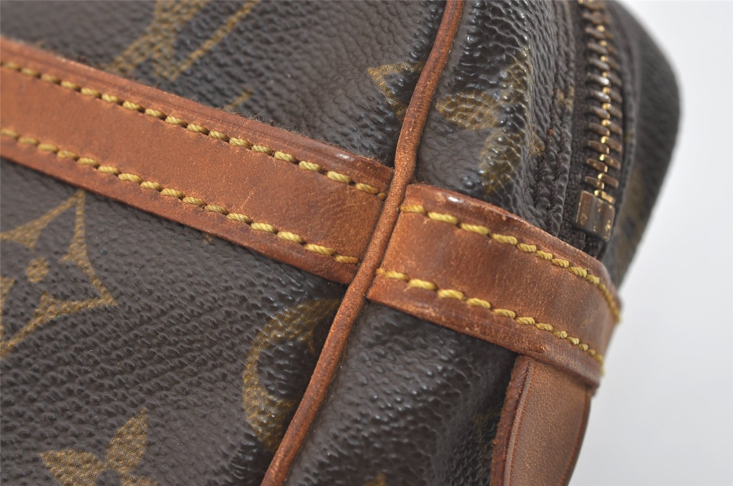 Authentic Louis Vuitton Monogram Compiegne 23 Clutch Hand Bag M51847 LV 3685J