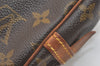 Authentic Louis Vuitton Monogram Compiegne 23 Clutch Hand Bag M51847 LV 3685J