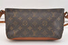 Authentic Louis Vuitton Monogram Trotteur Shoulder Cross Bag M51240 Junk 3686J