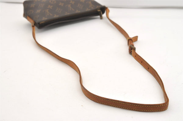 Authentic Louis Vuitton Monogram Trotteur Shoulder Cross Bag M51240 Junk 3686J