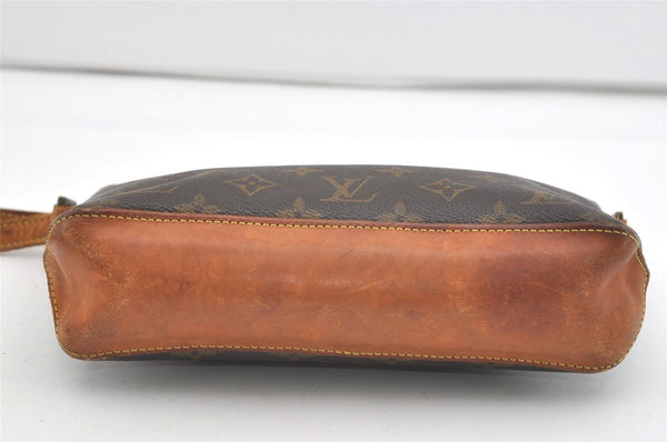 Authentic Louis Vuitton Monogram Trotteur Shoulder Cross Bag M51240 Junk 3686J