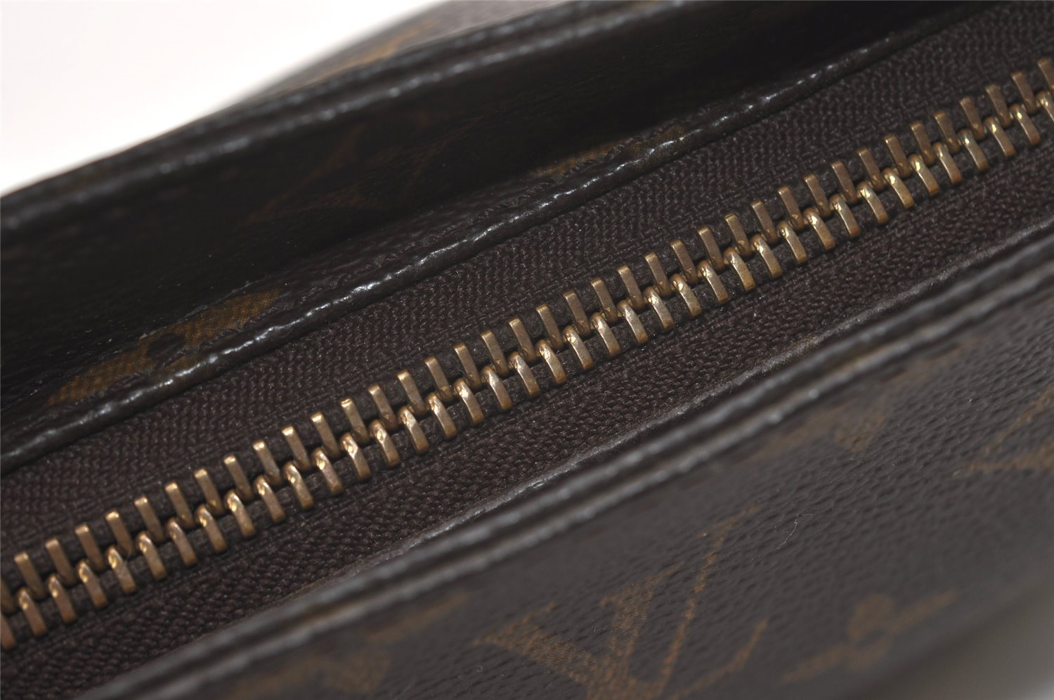 Authentic Louis Vuitton Monogram Trotteur Shoulder Cross Bag M51240 Junk 3686J