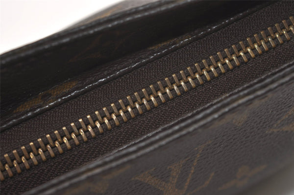 Authentic Louis Vuitton Monogram Trotteur Shoulder Cross Bag M51240 Junk 3686J