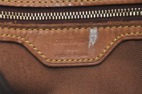 Authentic Louis Vuitton Monogram Trotteur Shoulder Cross Bag M51240 Junk 3686J