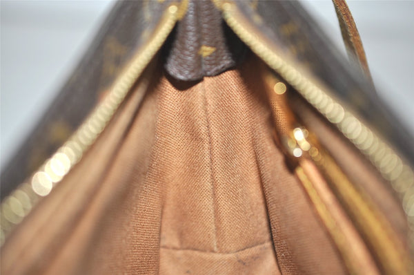 Authentic Louis Vuitton Monogram Trotteur Shoulder Cross Bag M51240 Junk 3686J