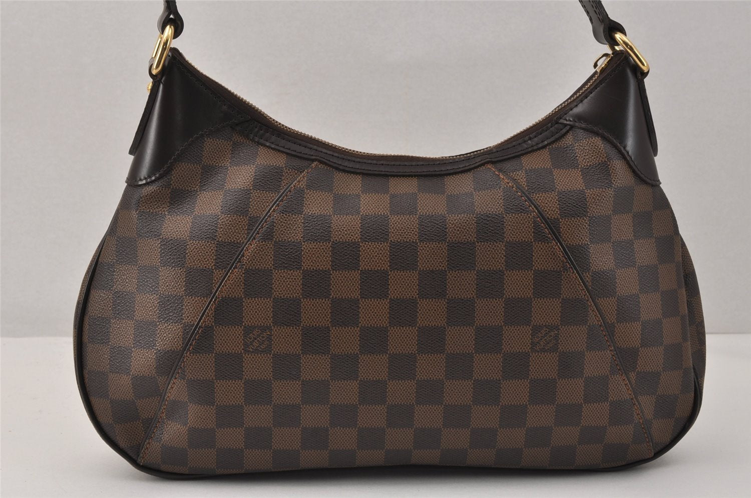 Authentic Louis Vuitton Damier Thames GM Shoulder Hand Bag N48181 LV Junk 3686K